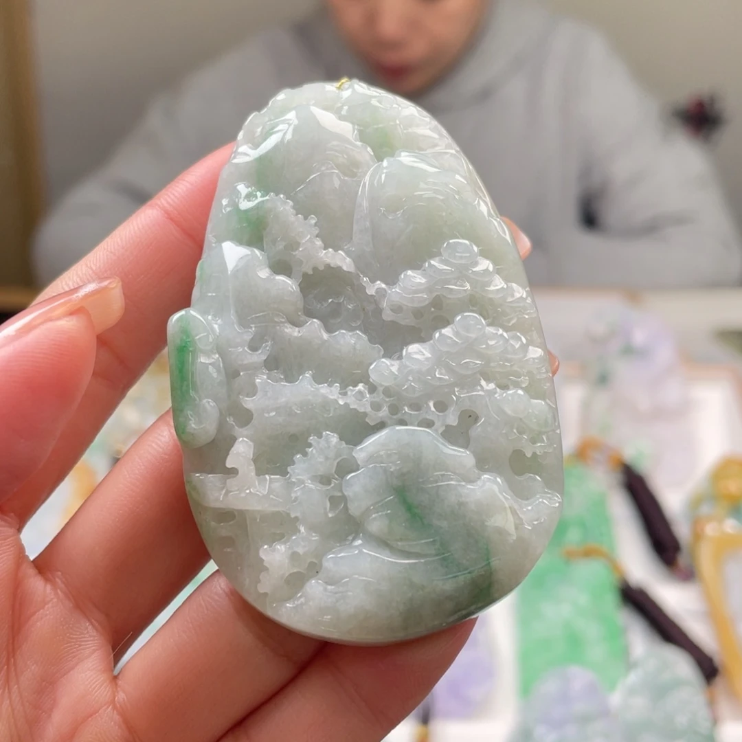 翡翠吊坠(不含链)未镶嵌