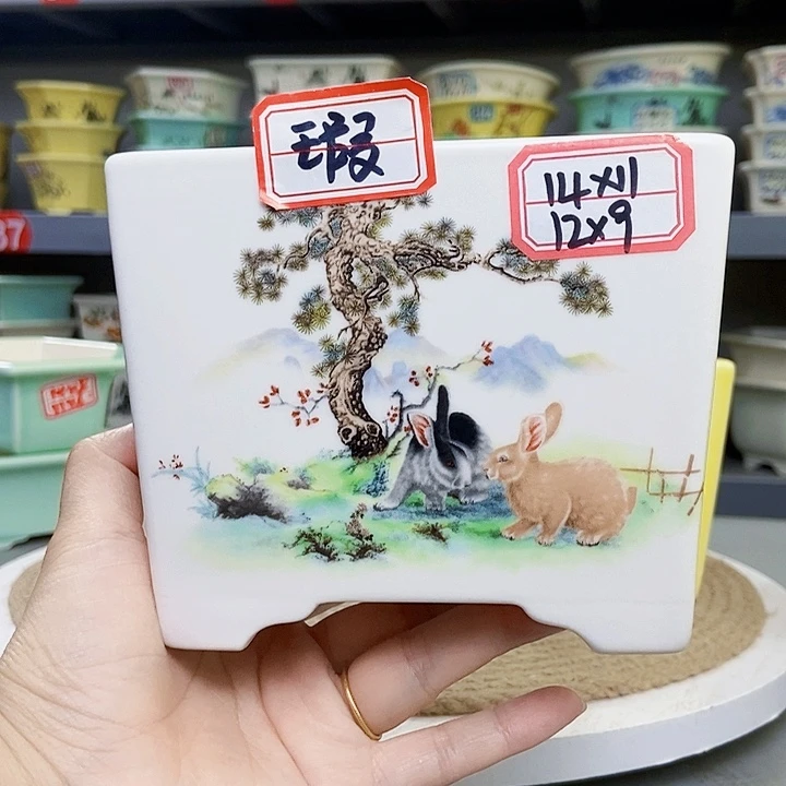 紫砂花瓶紫砂花盆