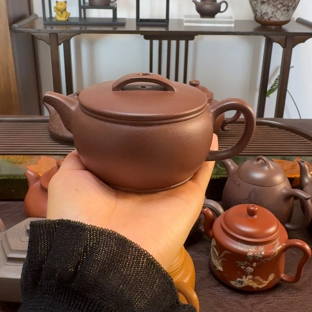 茶壶紫砂汉瓦底槽清