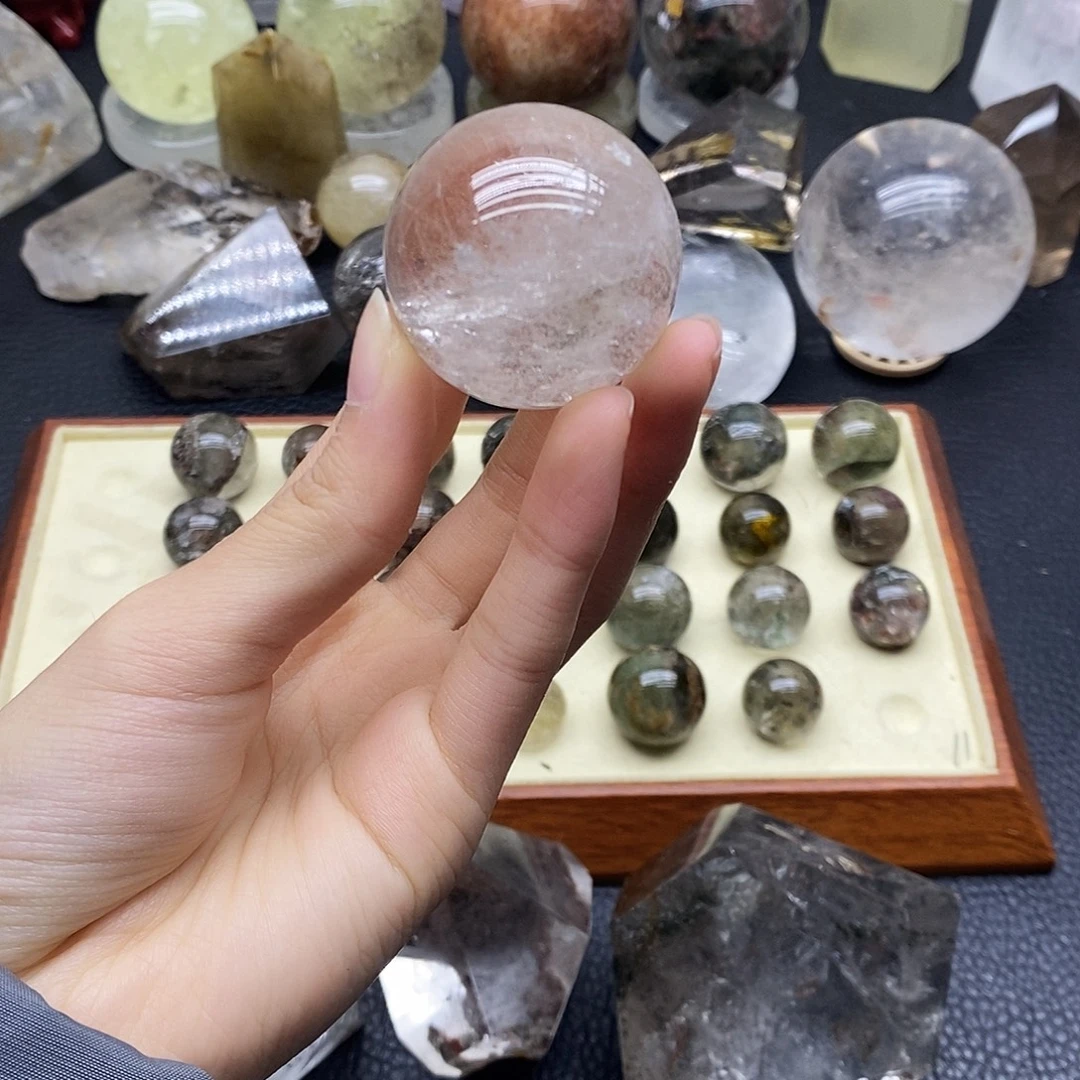 未镶嵌水晶珠宝半成品164水晶石