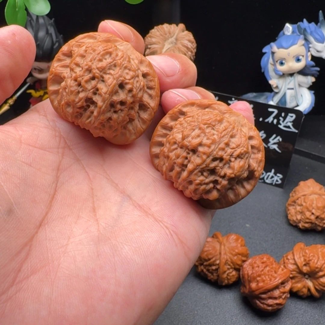 吊坠文玩核桃43 全品血麒麟文玩核桃把件