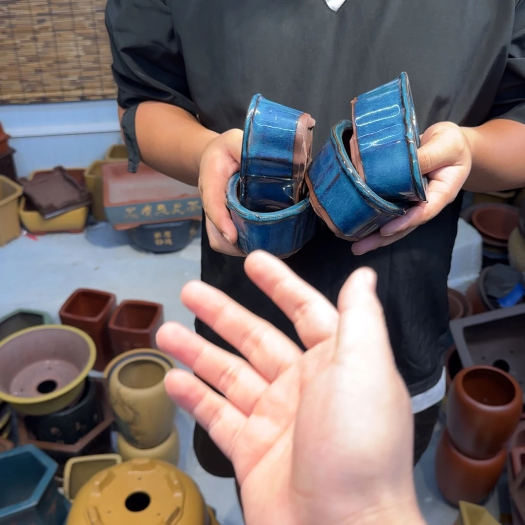 紫砂花盆瑕疵和瑕疵