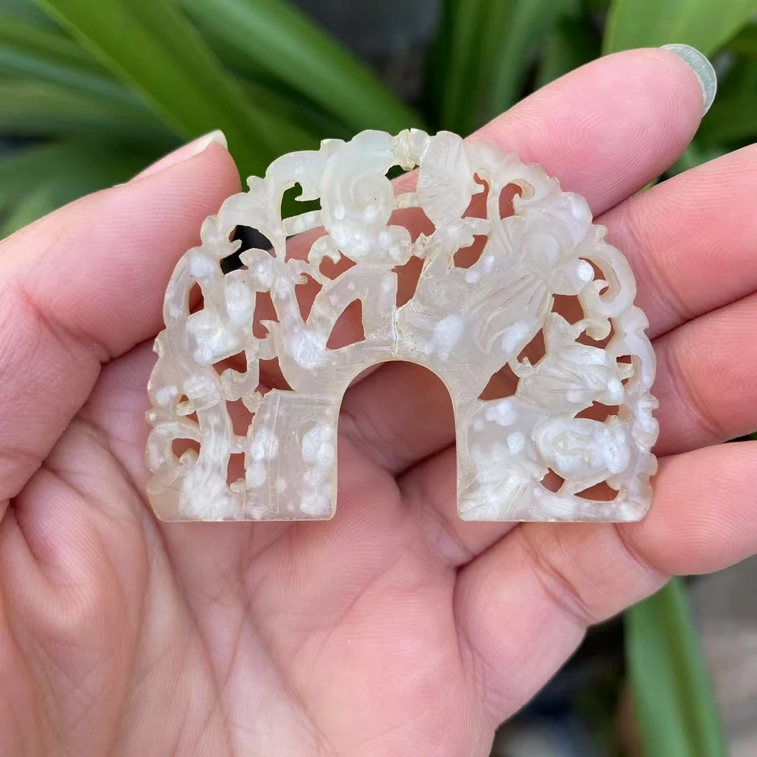 奇石镂空雕刻花片