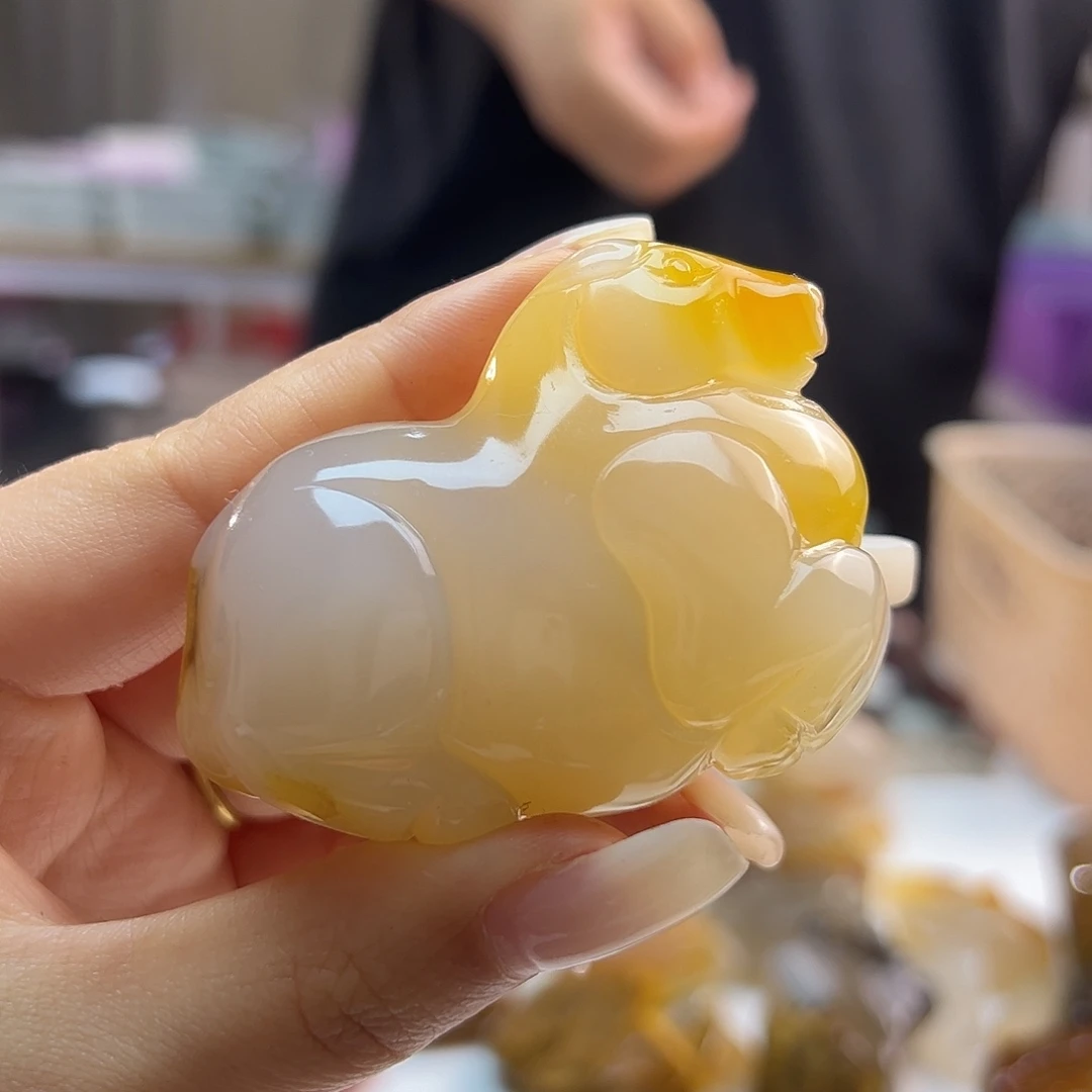 玛瑙/玉髓未镶嵌吊坠(不含链)