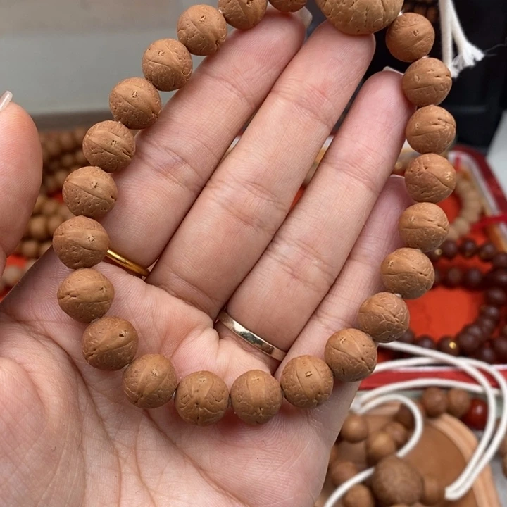 凤眼菩提手串10.5同树实心红