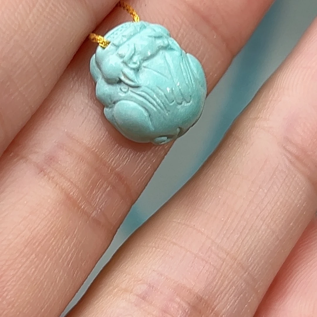 绿松石珠宝奇石未镶嵌