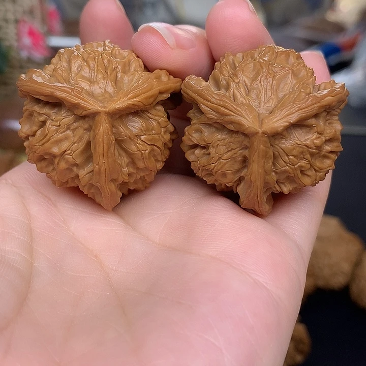 吊坠文玩核桃37三棱