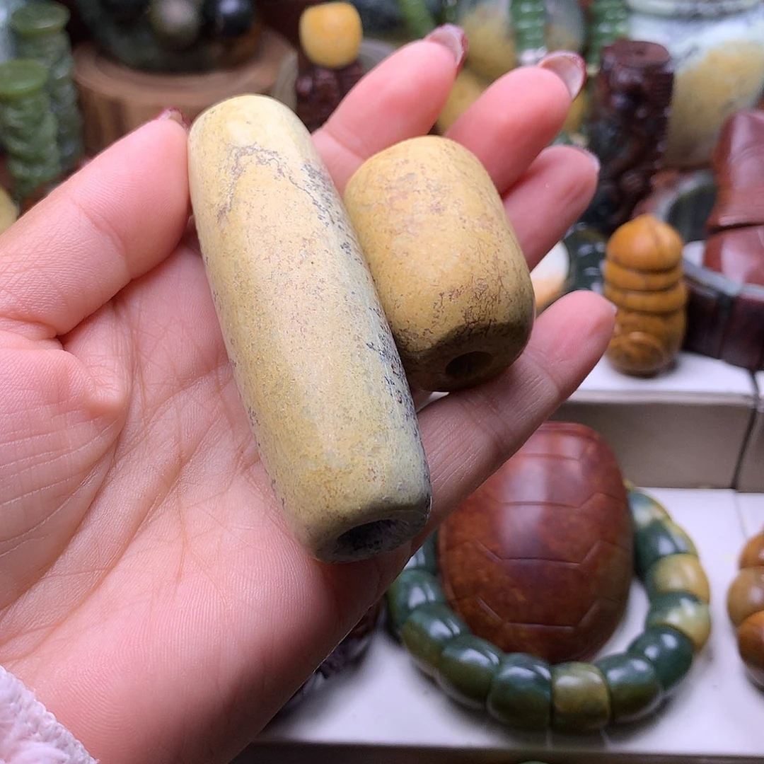 岫岩河磨玉（透闪石质玉）未镶嵌挂件