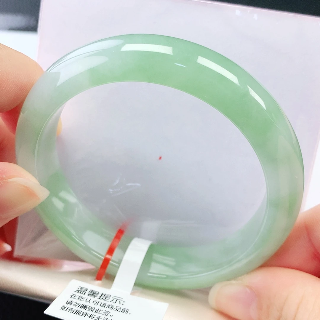 未镶嵌手镯翡翠56圈