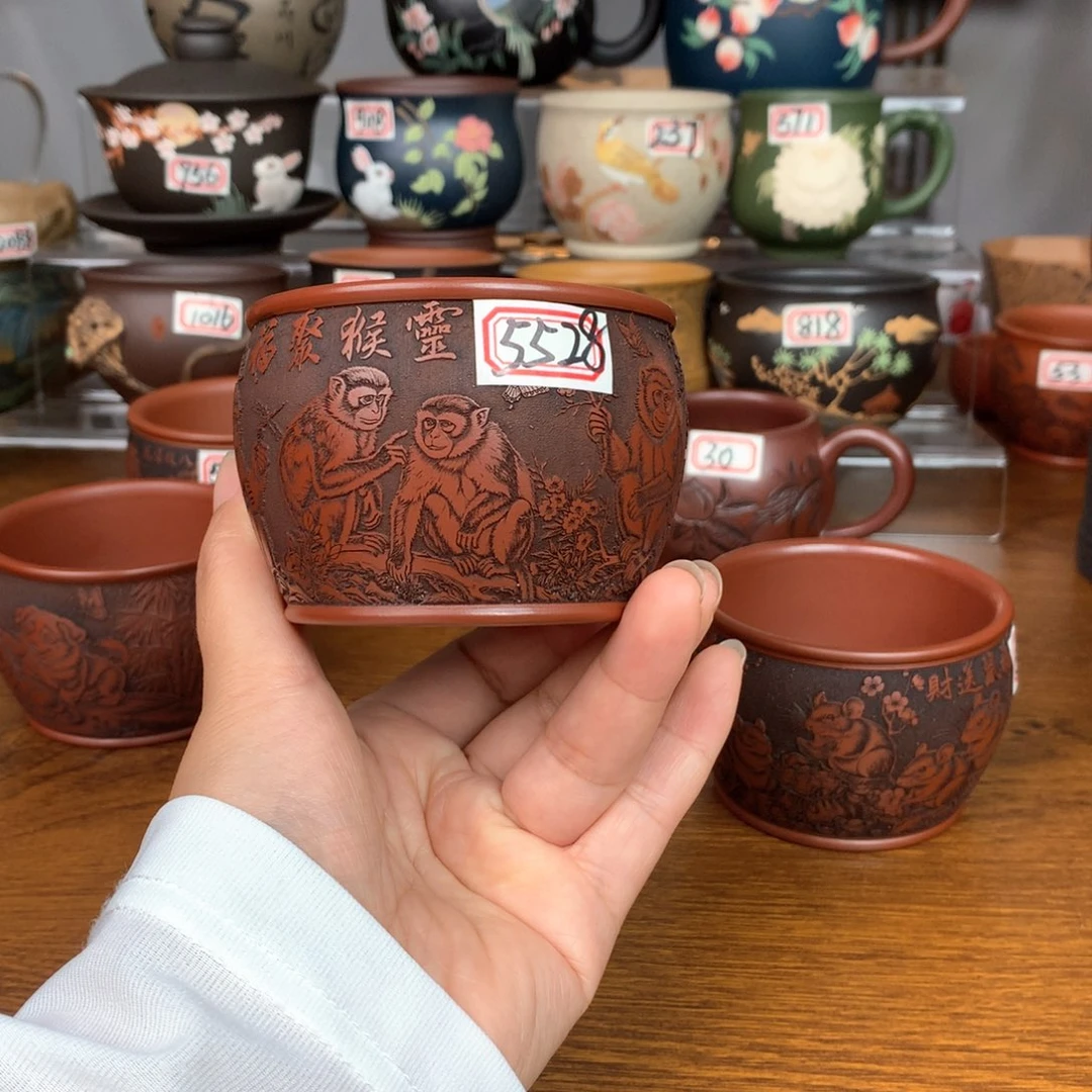 茶杯紫砂宜兴紫砂茶具