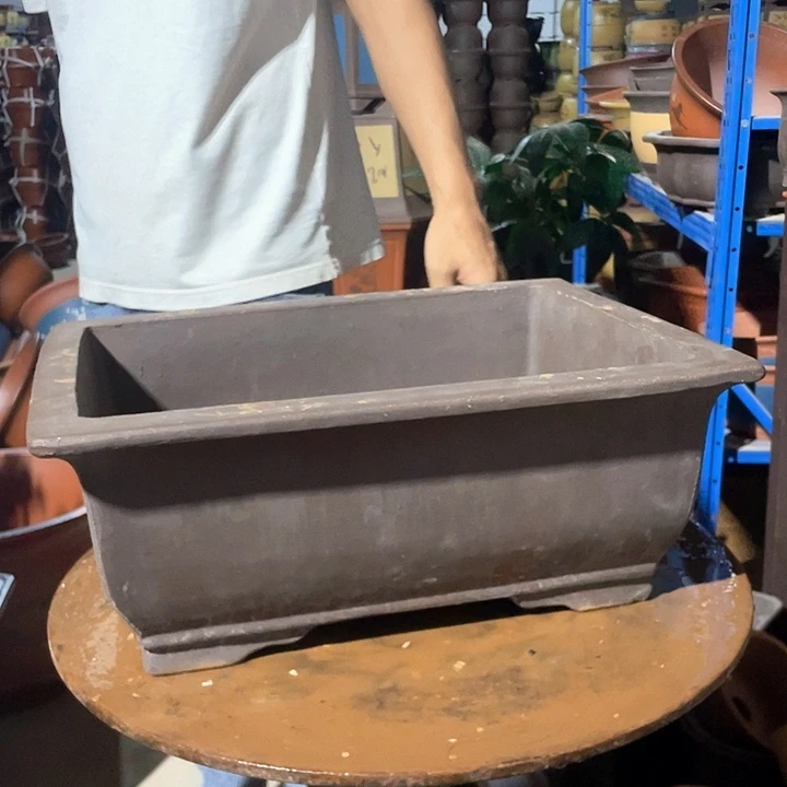 40素面马槽花盆花盆