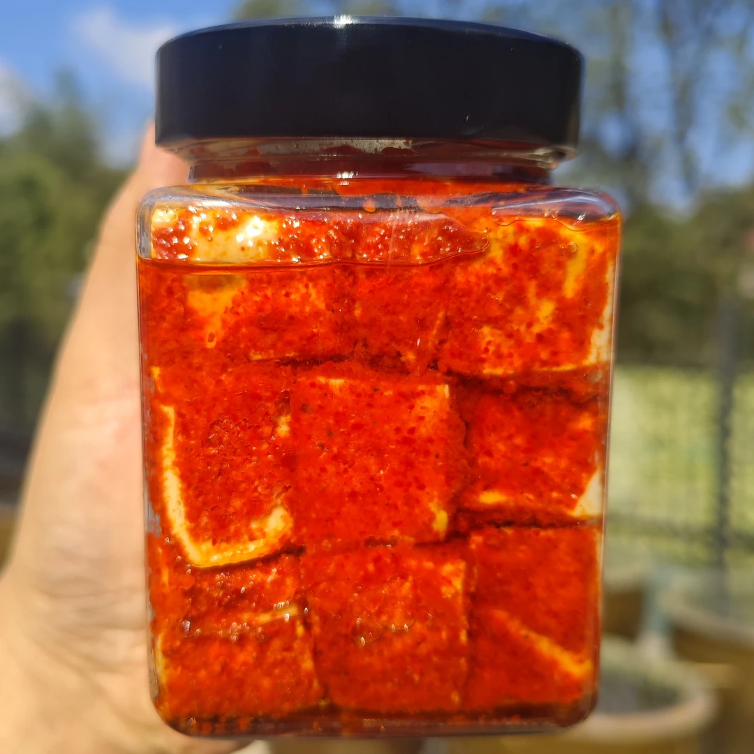 大别山农家特产传统工艺豆腐乳香腐乳咸辣口感