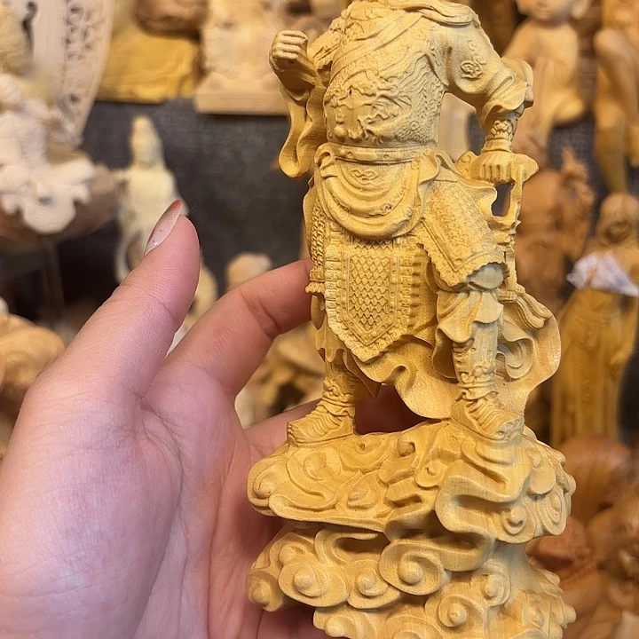 黄杨木黄杨木瑕疵关公
