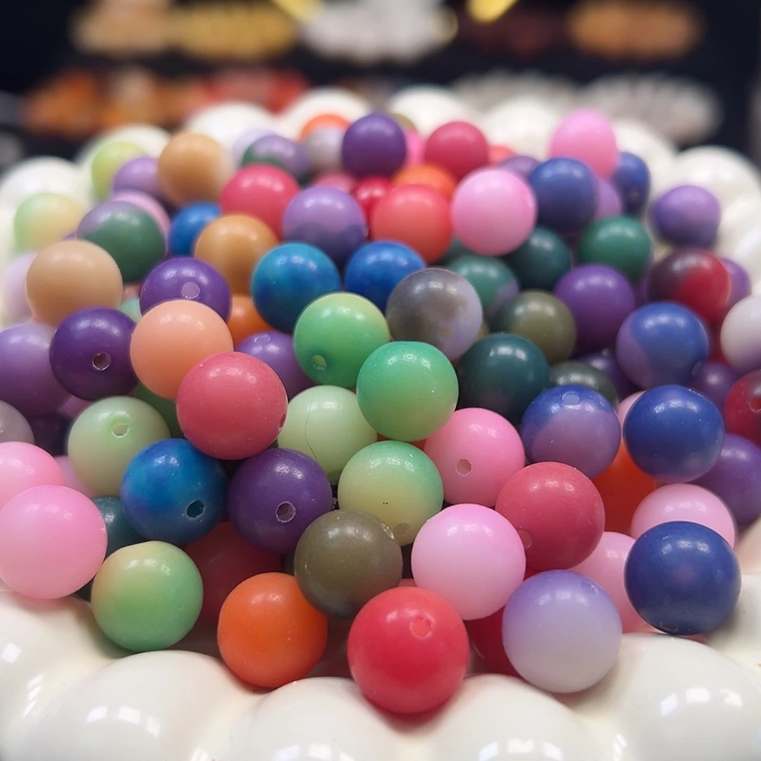 菩提根/象牙果手串卡12幸运彩豆500颗