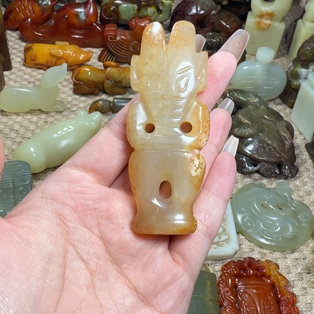 吊坠白玉菩提挂件