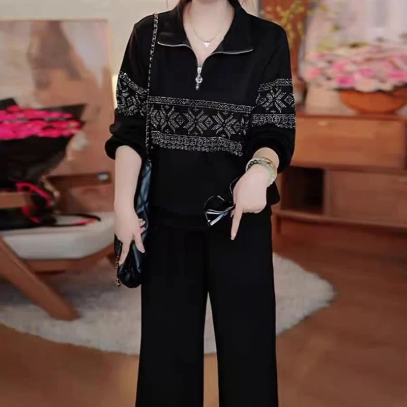 【上新仅裤子】梅姐新款时尚百搭显瘦休闲裤大码女装裤子198