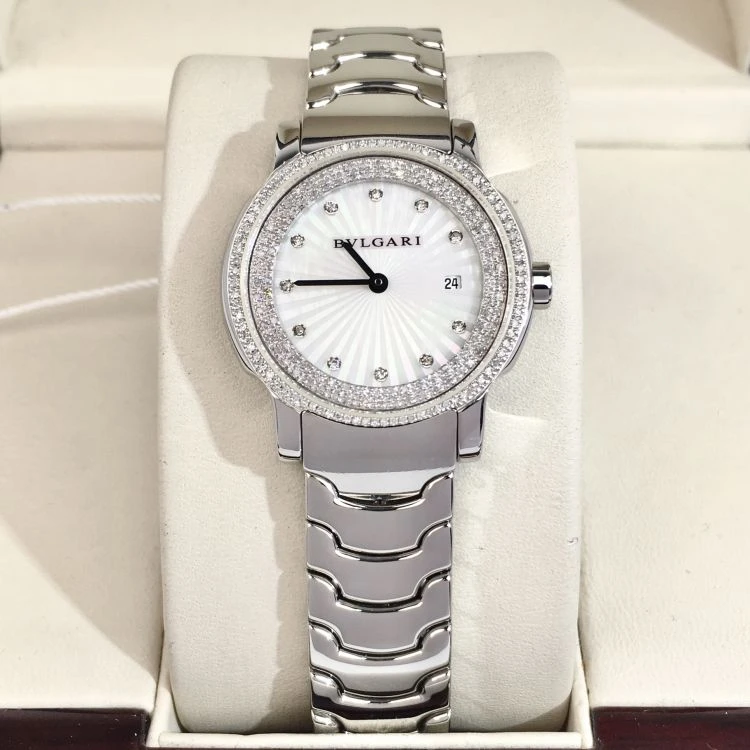 99新 BVLGARI/宝格丽 宝格丽/石英表/表径29/S333241030001/