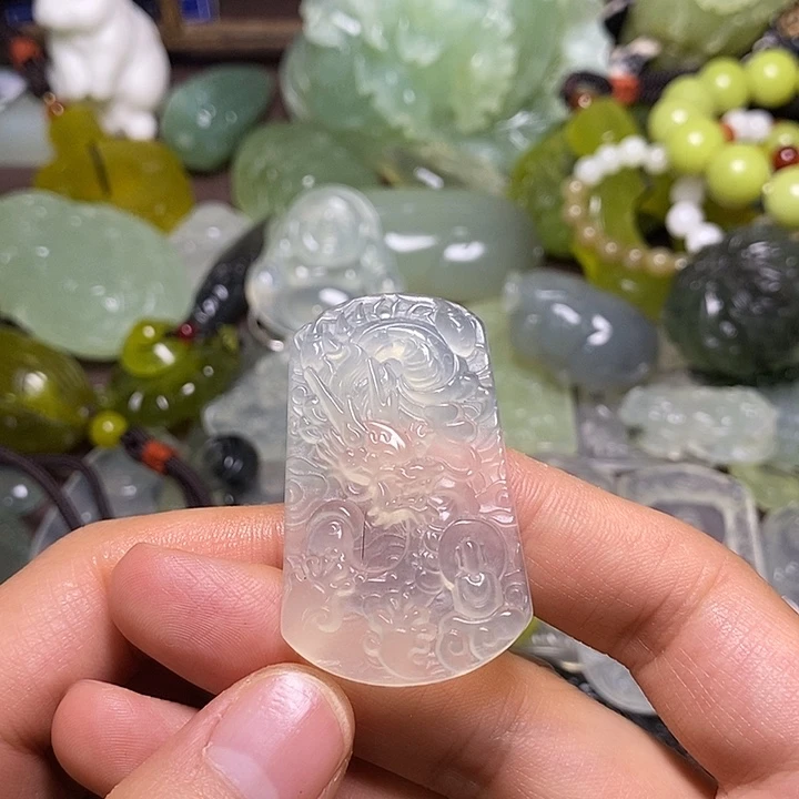 岫玉未镶嵌岫玉挂件