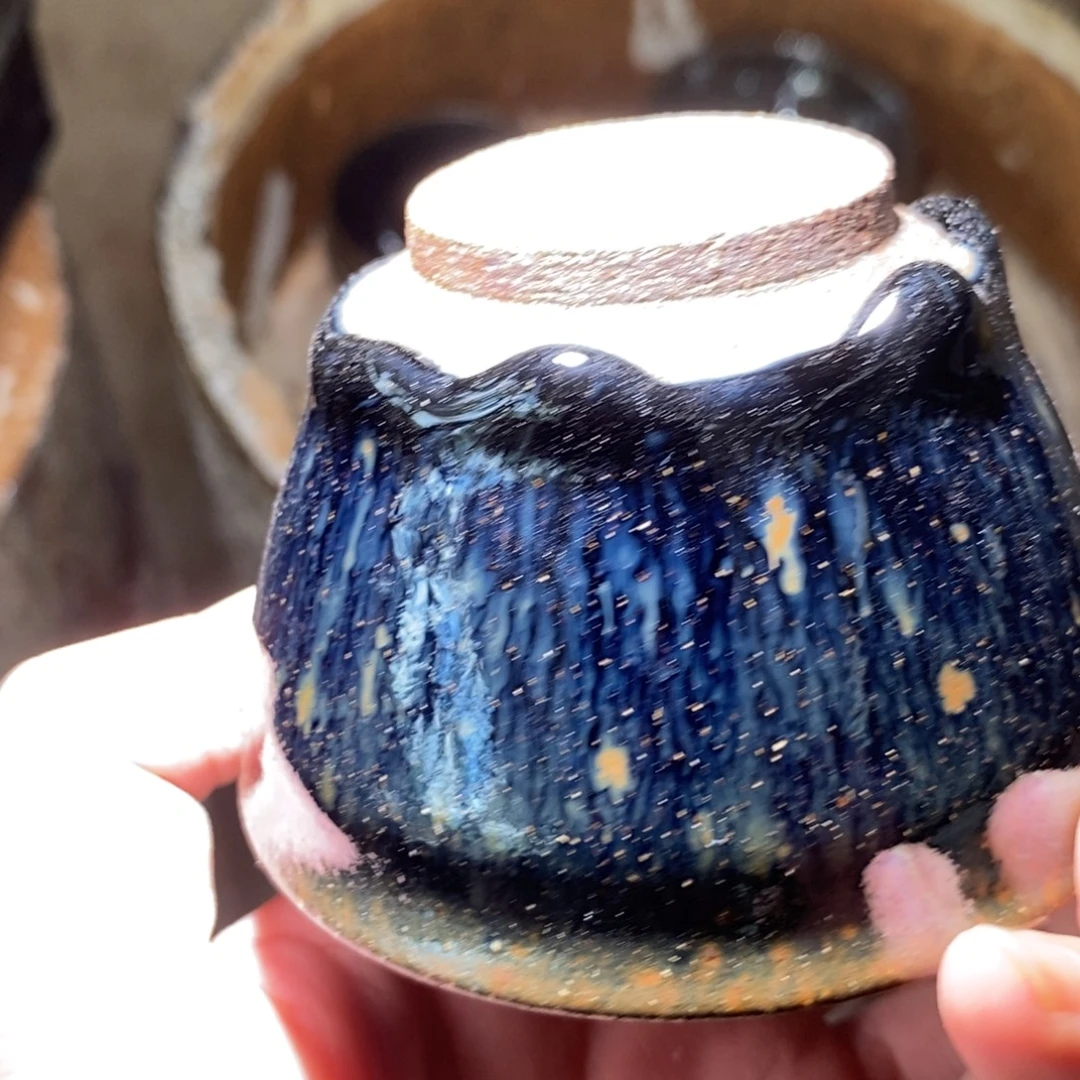 茶盏75 崇溪堂龙窑柴烧建盏x