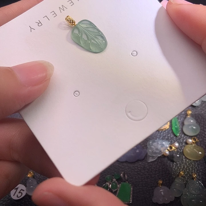 翡翠未镶嵌挂件111