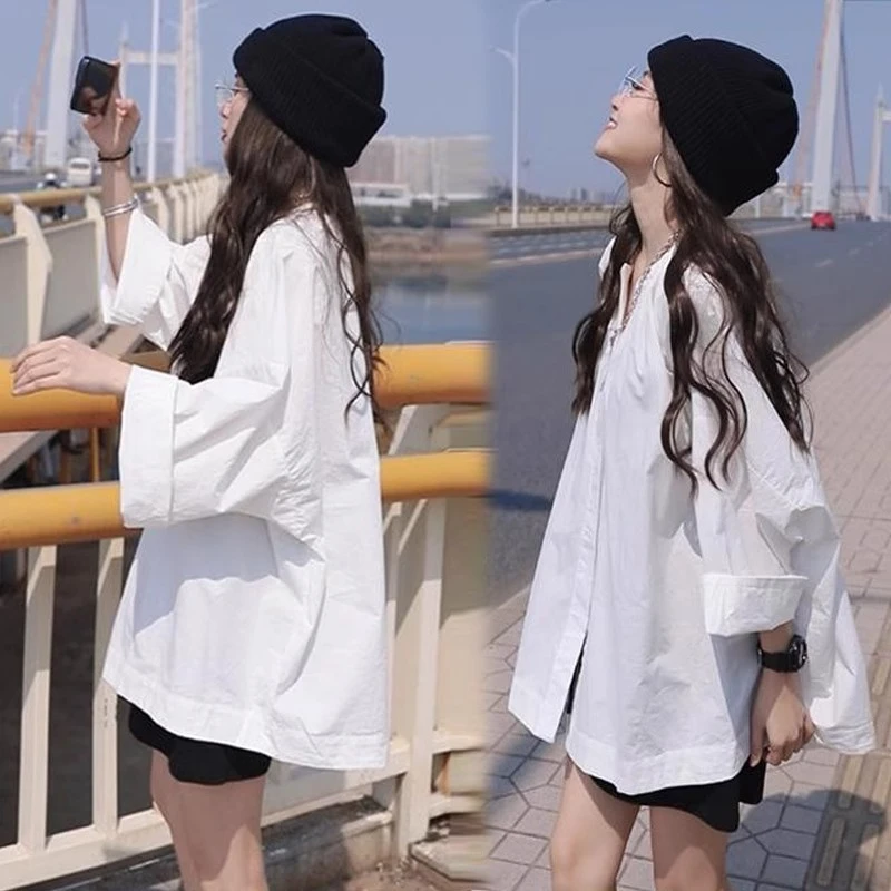 时尚套装女2025夏季新款今年流行减龄宽松显瘦衬衫休闲短裤两件套