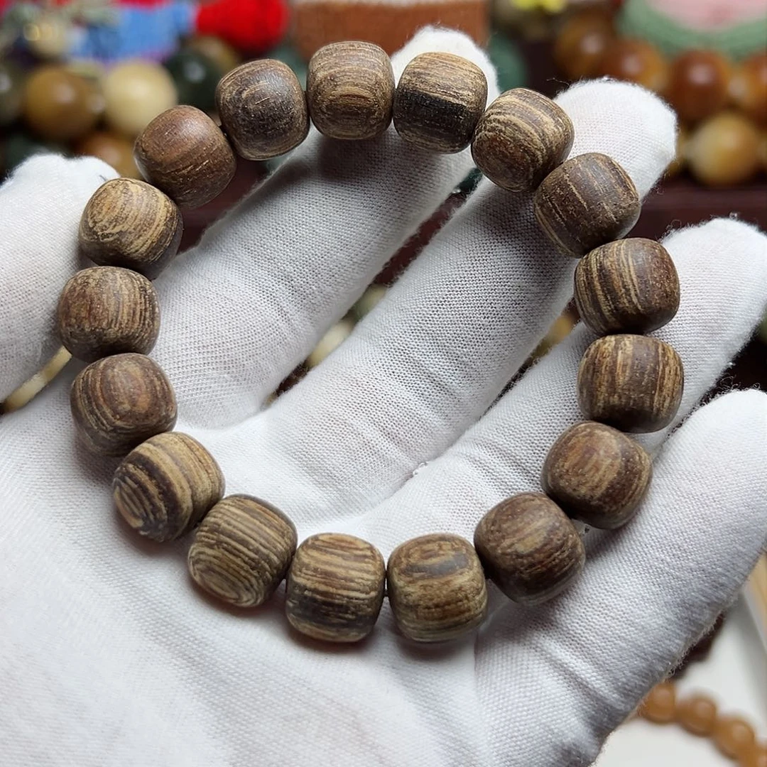 菩提根/象牙果手串白*贞卡13 S2