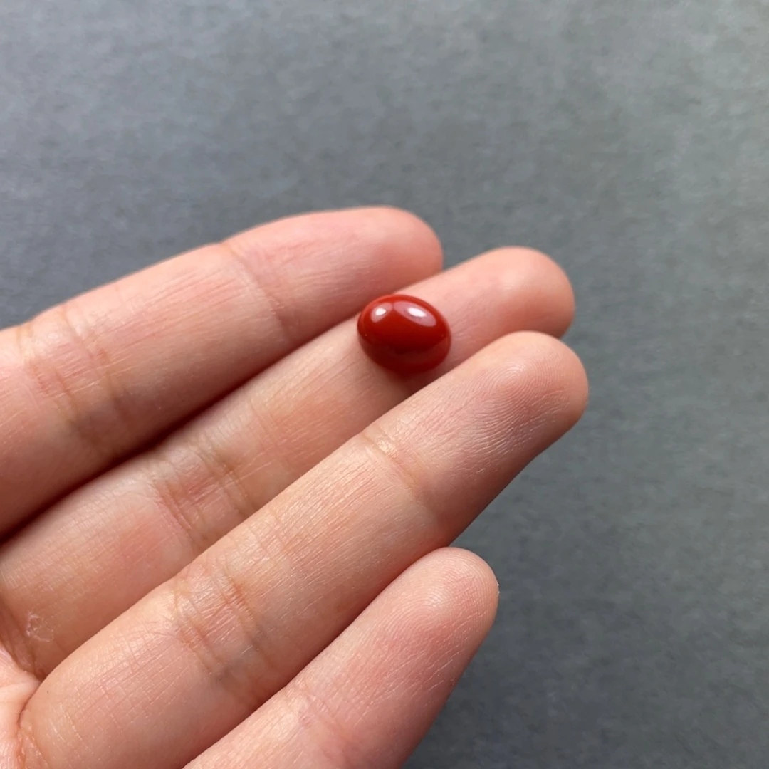 南红玛瑙配饰未镶嵌人****9.6mm