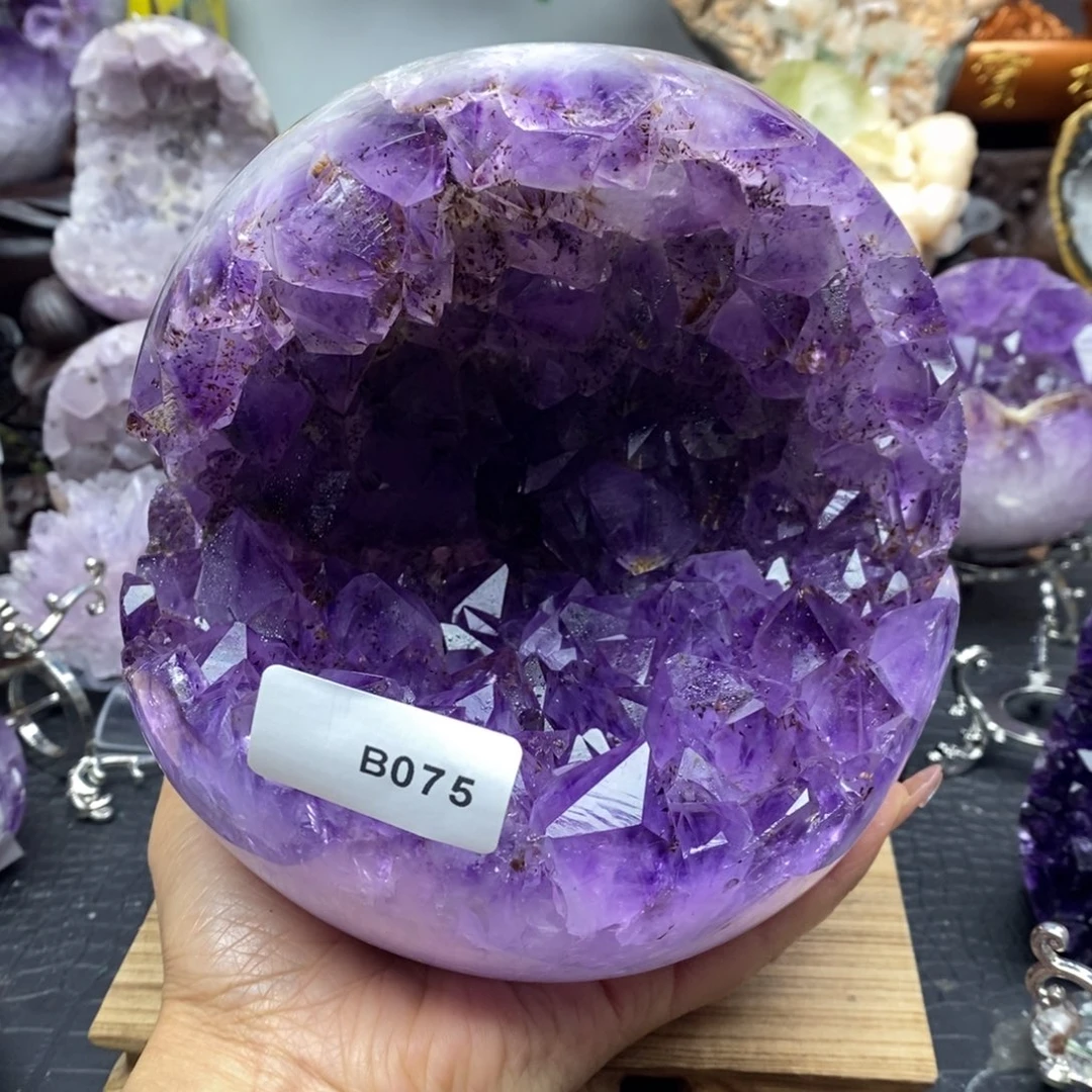 青***瓷水晶未镶嵌大型摆件（非配饰）