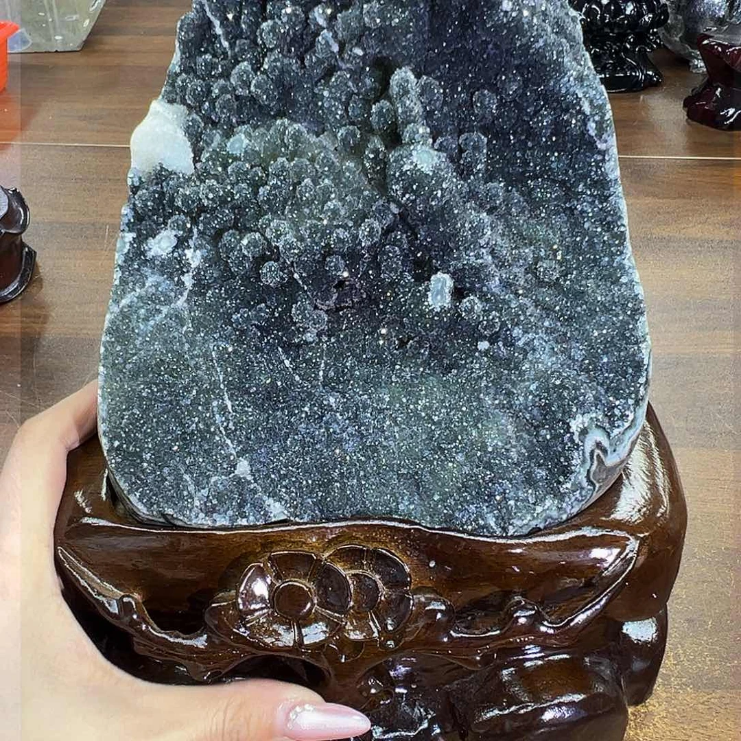 紫晶摆件未镶嵌晶体