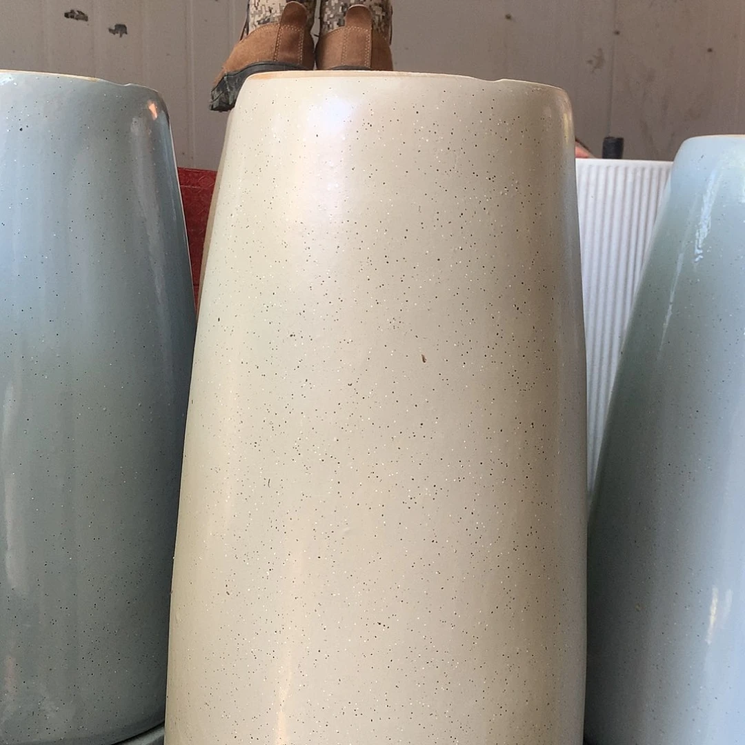 高温陶瓷花盆微瑕