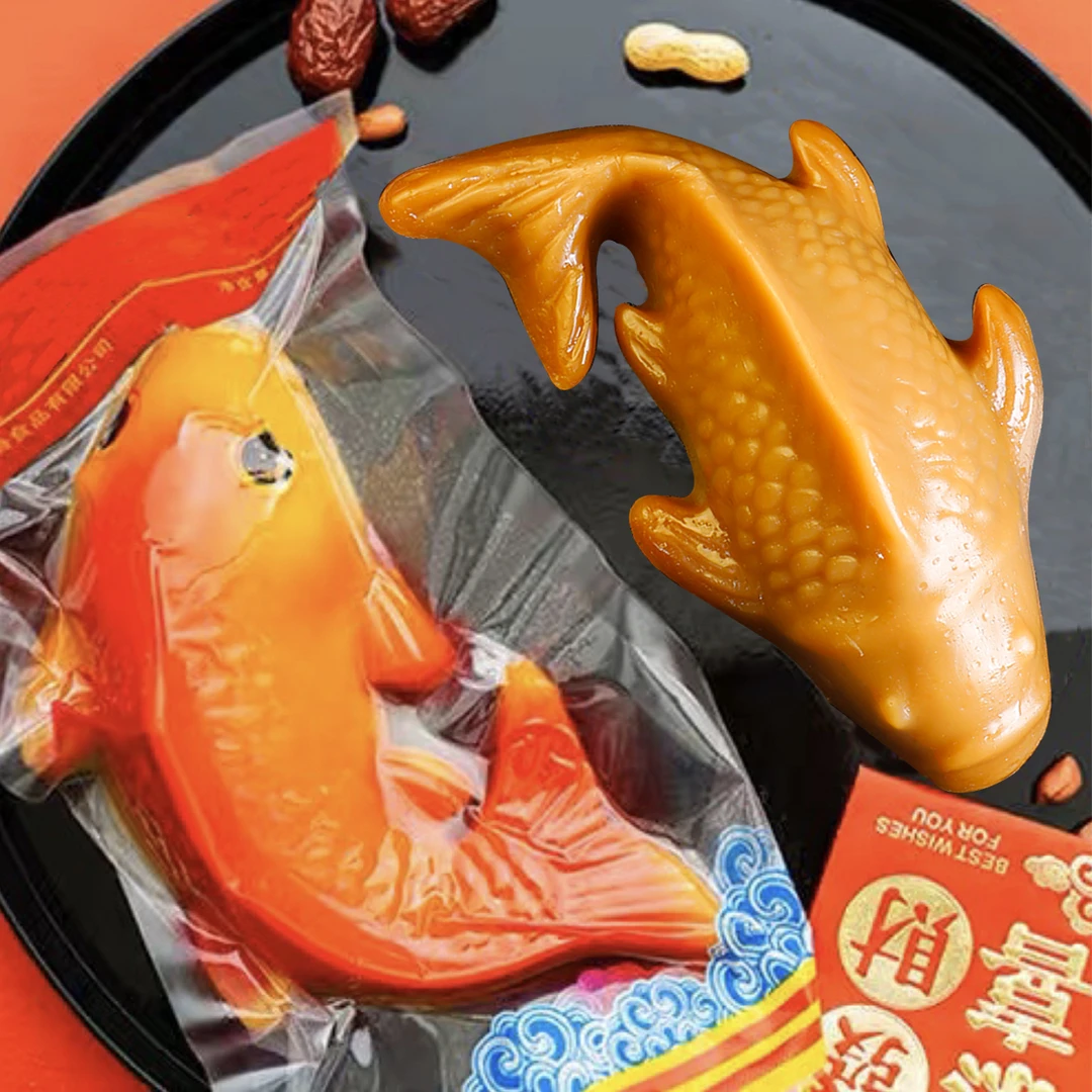 年货锦鲤年糕年年有余1斤装广式年糕红糖多种口味年糕