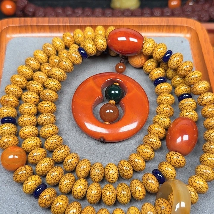 晚***呦吊坠星月菩提星月菩提