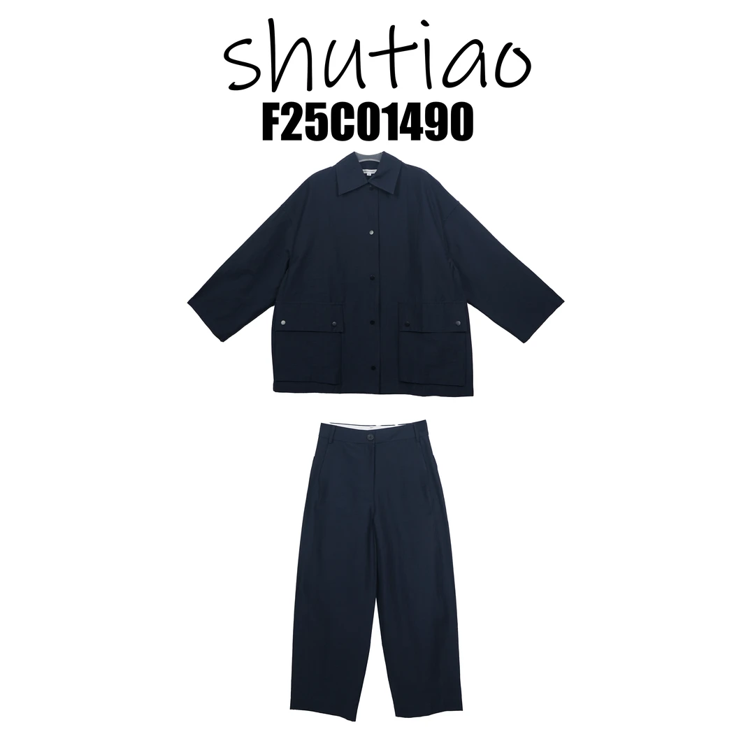 【SHUTIAO】2025夏季：新款小众设计款时尚套装F25C01490