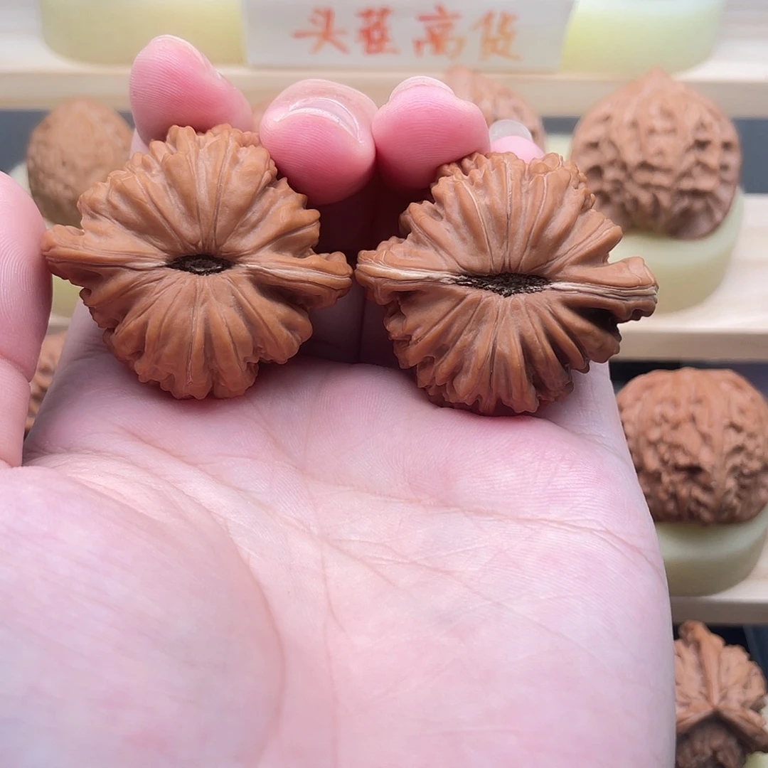 吊坠文玩核桃黼**驩全品汉高楼43