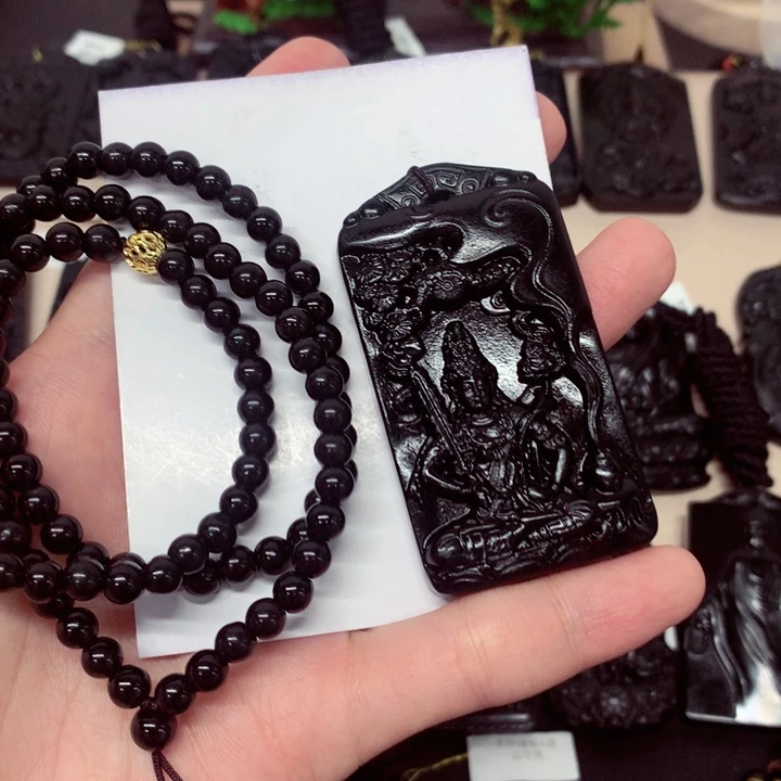 无***级天然a货钢琴黑挂件