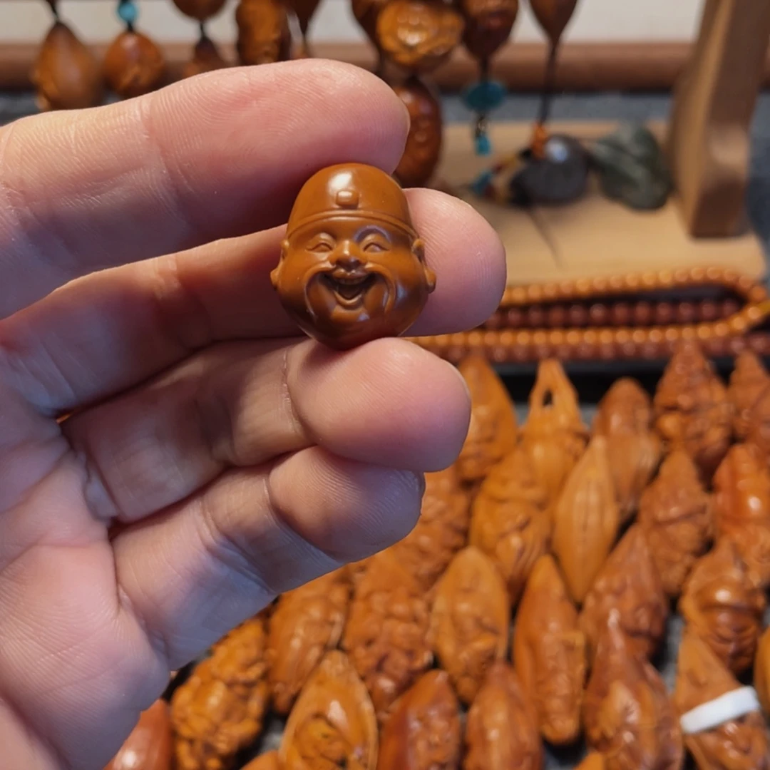 橄榄核手串/手链财神头像88888