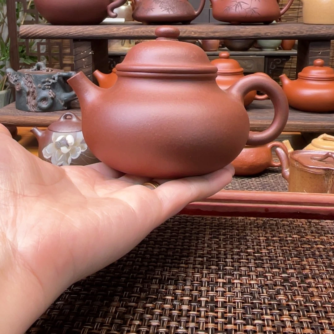 茶壶紫砂宜兴原矿紫砂手工制全200