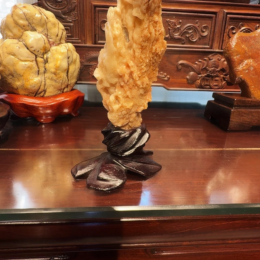 九***槽昌化石印石风凌石摆件