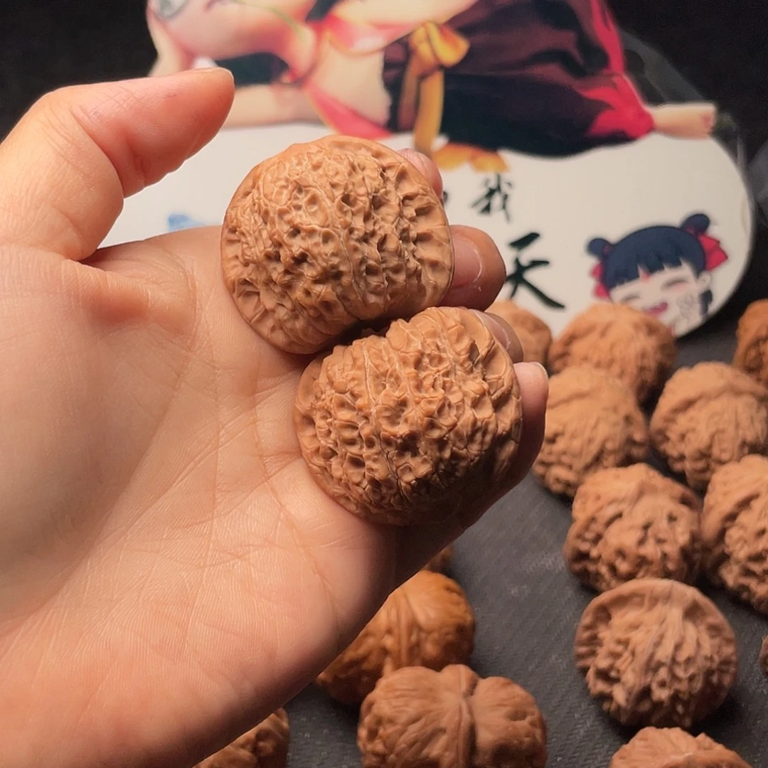 没****把件文玩核桃W30 39 血麒麟