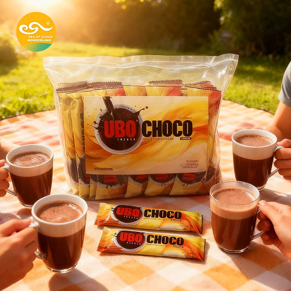 菲律宾朱古力可可粉进口速溶咖啡味可可粉UBO低糖养胃早餐冲泡23g