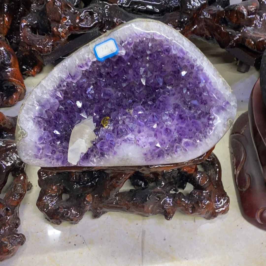 大型摆件（非配饰）紫晶未镶嵌小葛