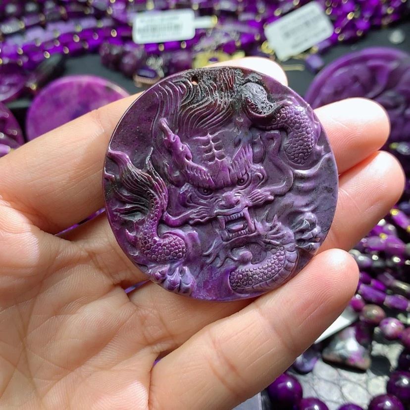 【闪购商品】苏纪石（舒俱来）未镶嵌圆牌吊坠