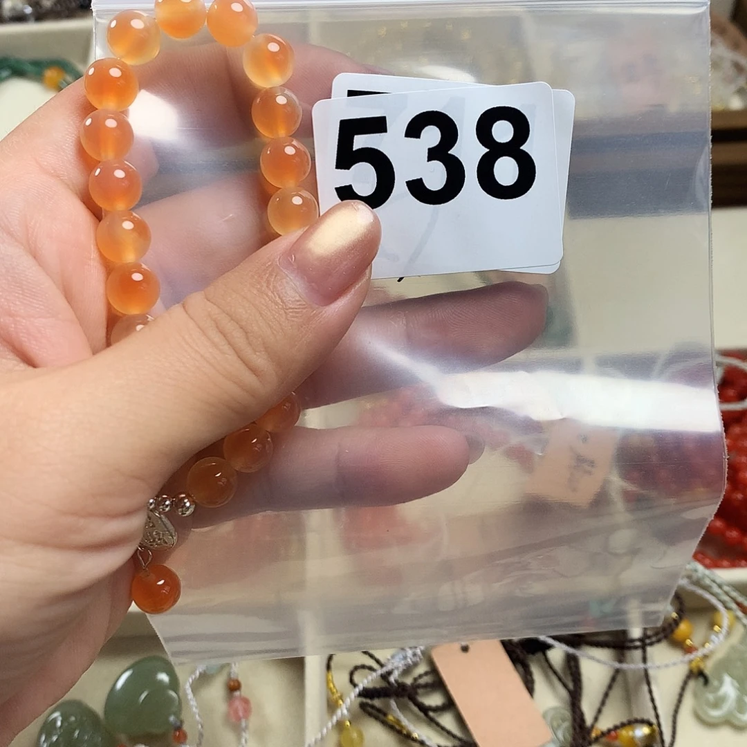 初***.和田玉未镶嵌颈饰538