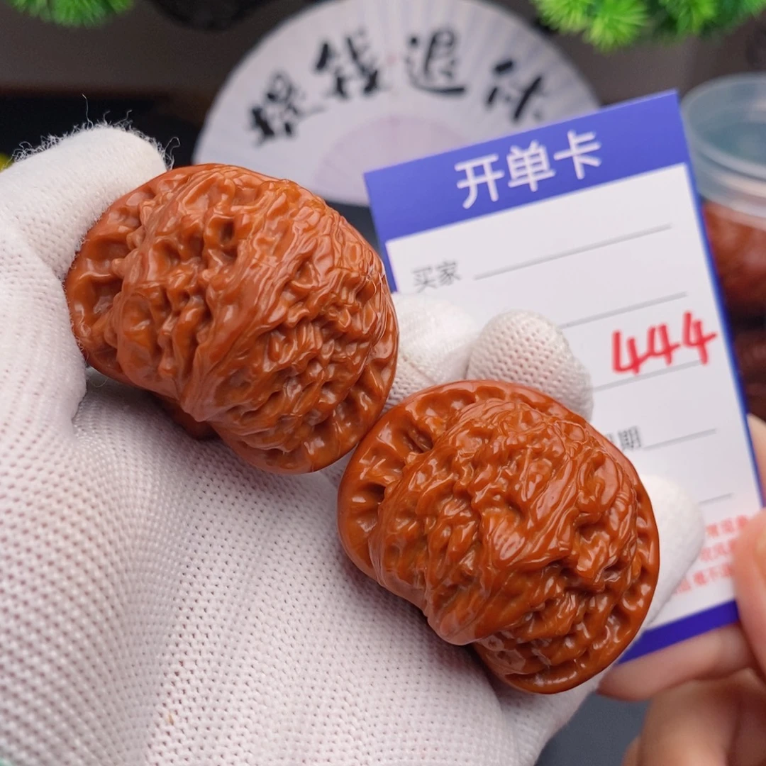 把件文玩核桃42闷白444