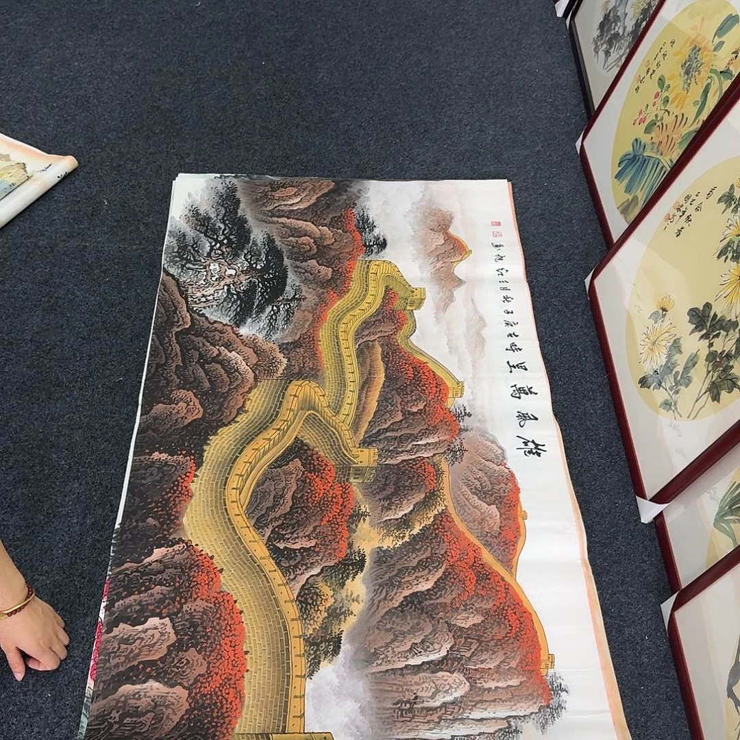纯手绘的好看作品
