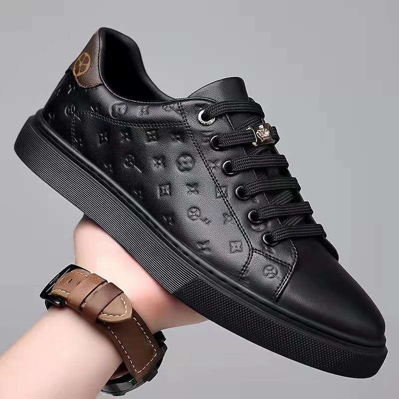 男士百搭运动休闲白色高档板鞋春夏新款男鞋