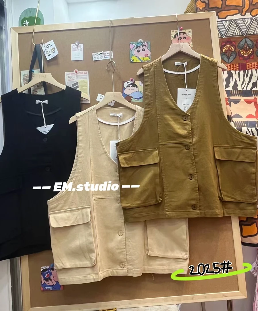 EM（2025）日系复古马甲 kc