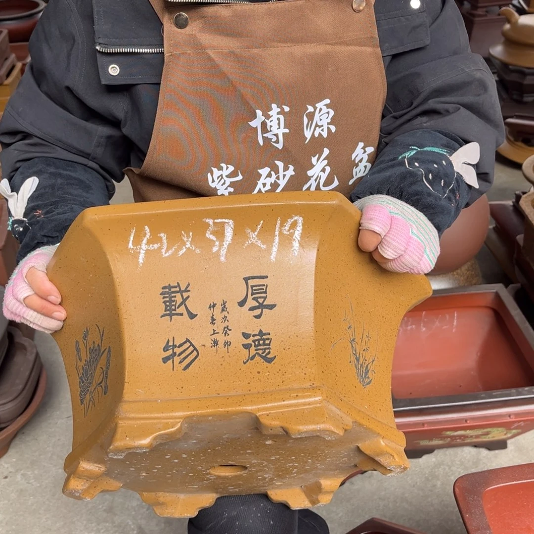 花盆紫砂盆景艺术