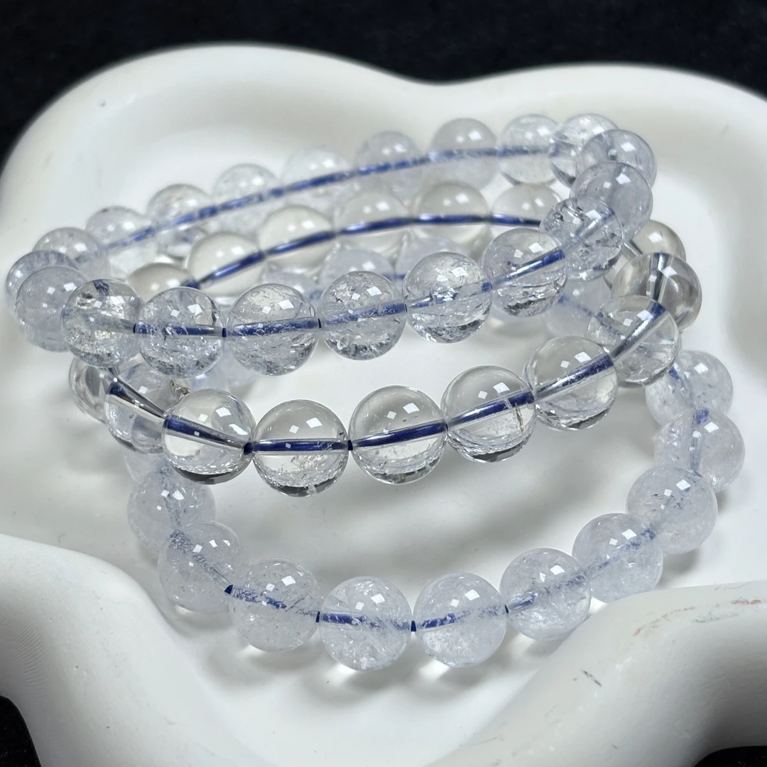 【星浩珠宝】白阿塞水晶手串8-2T144H345-10【多样性发一件】10mm