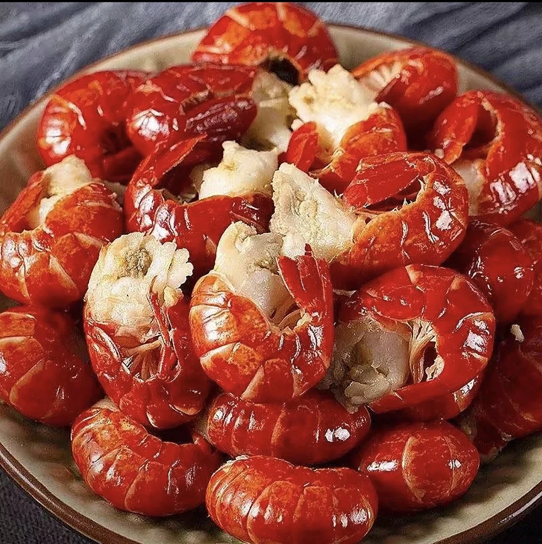 一级新鲜现剥速冻大个龙虾尾鲜活单冻四斤（送料包两包）